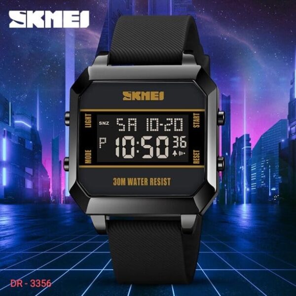 SKMEI 1848 men fashion sports LED luminous men watch