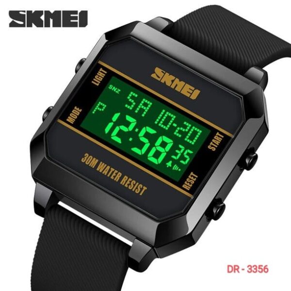 SKMEI 1848 men fashion sports LED luminous men watch - Image 2