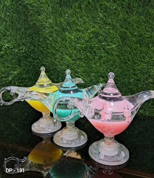 Magic Glass Aladdin Lamp – Perfect Home Decoration & Gift Item