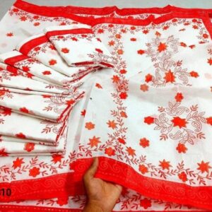 Premium Screen Print Saree - 12 Haath | Elegant & Affordable